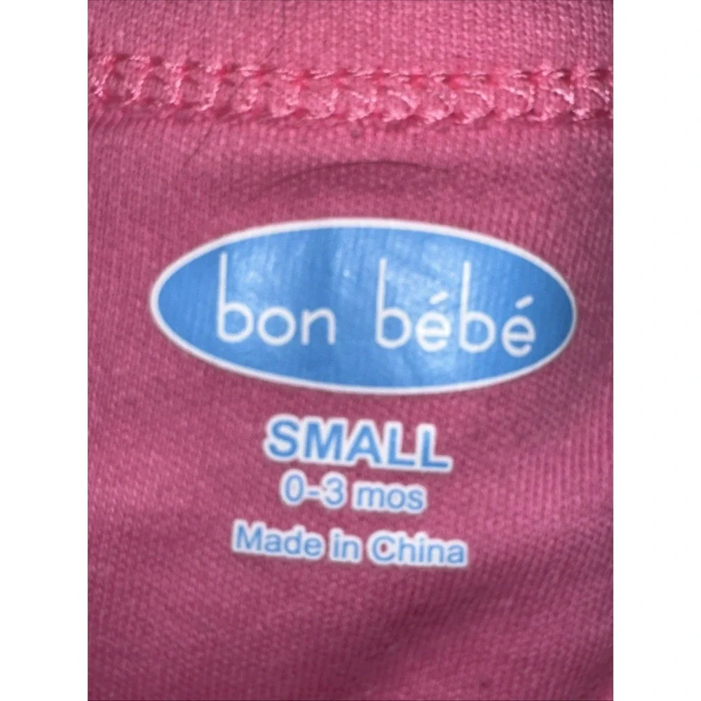 Bon‎ BeBe Size 0-3 Months Girls 3pc Pants Top Bib kitty Set Mermaid Tutu NWT